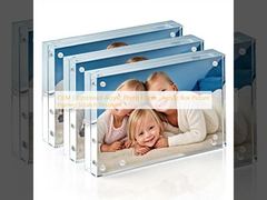 OEM Customised Acrylic Photo Frame , Acrylic Box Picture Frames Scratch Resistant