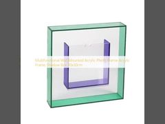 Multifunctional Wall Mounted Acrylic Photo Frame Acrylic Frame Shadow Box 30x30cm
