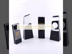 Wholesale Acrylic Block Plexiglass Trophy Stand Coin Collection For Business Recognition