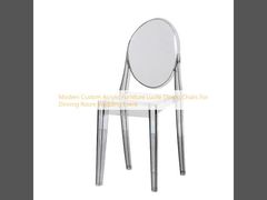Modern Custom Acrylic Furniture Lucite Dining Chairs For Dinning Room Wedding Event